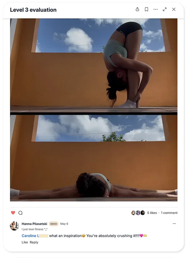 Caroline — Level 3 evaluation